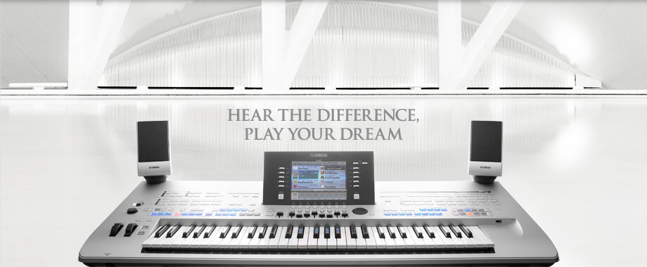 Tyros4 - Overview - Arranger Workstations - Products - Keyboard