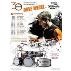 Dave Weckl 30th Anniversary Clinic Tour