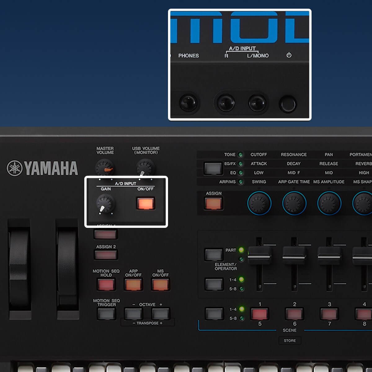 MODX+ - Overview - Synthesizers - Products - Keyboard Instruments