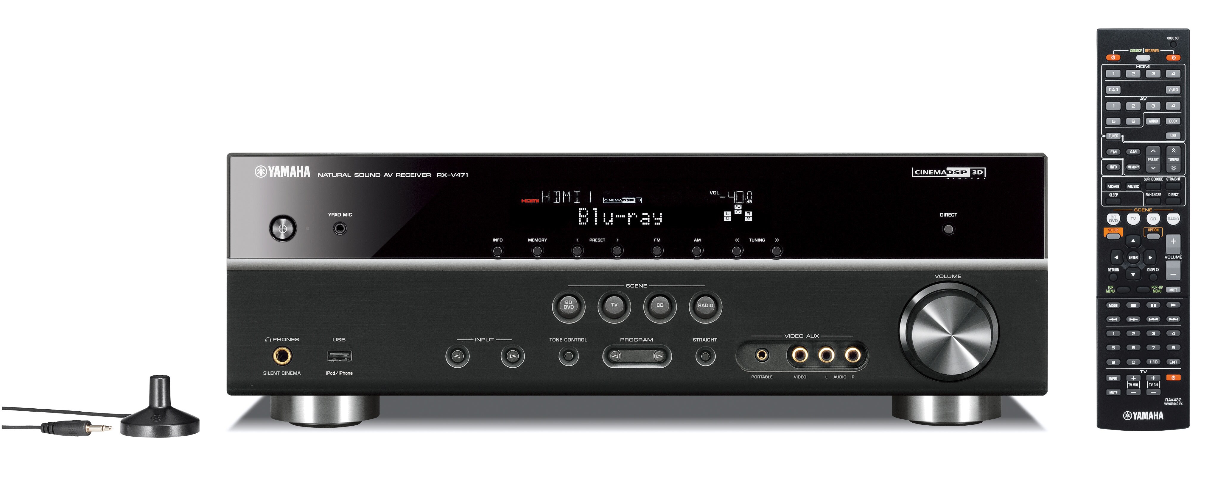 RX-V471 - Overview - AV Receivers - Products - Home Audio - Yamaha