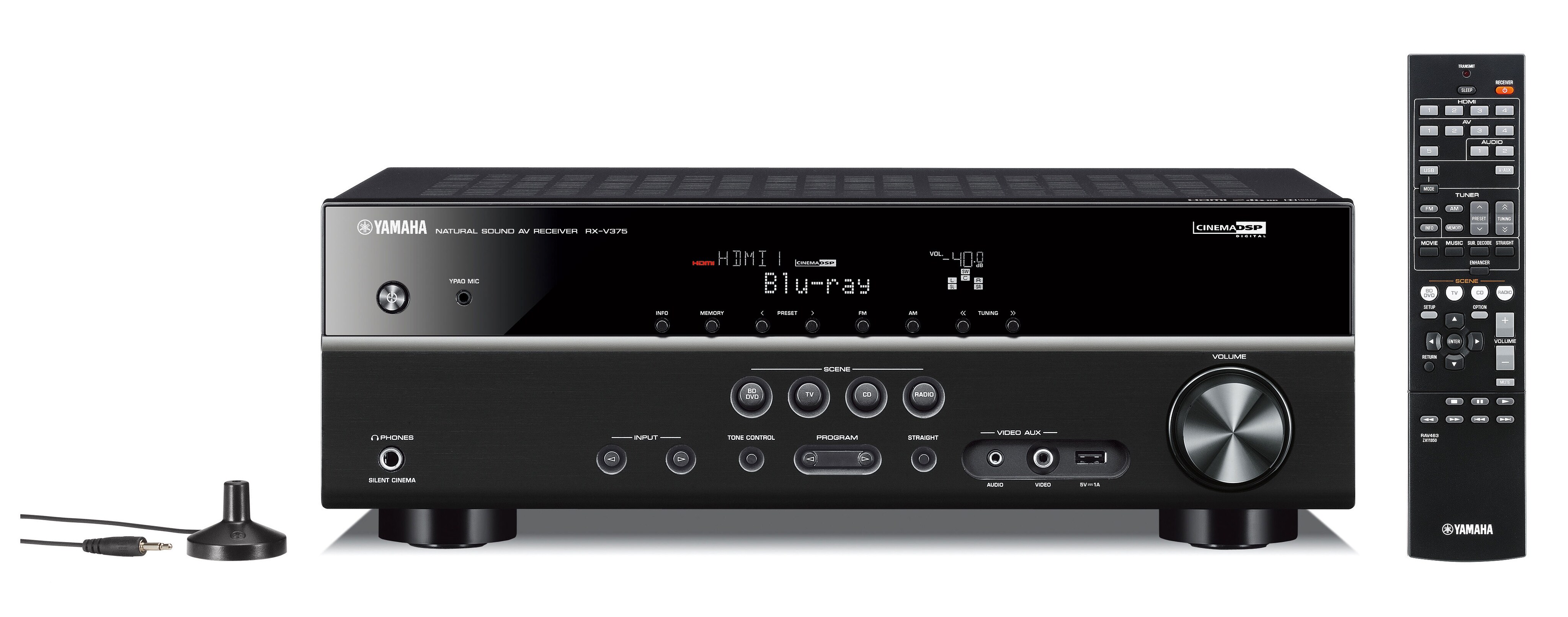 RX-V375 - Overview - AV Receivers - Products - Home Audio - Yamaha