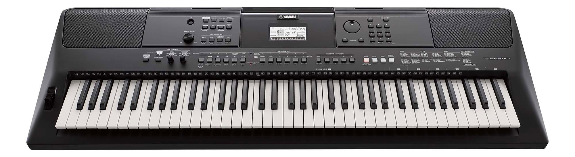 PSR-EW410 - Overview - Portable Keyboards - Keyboard Instruments