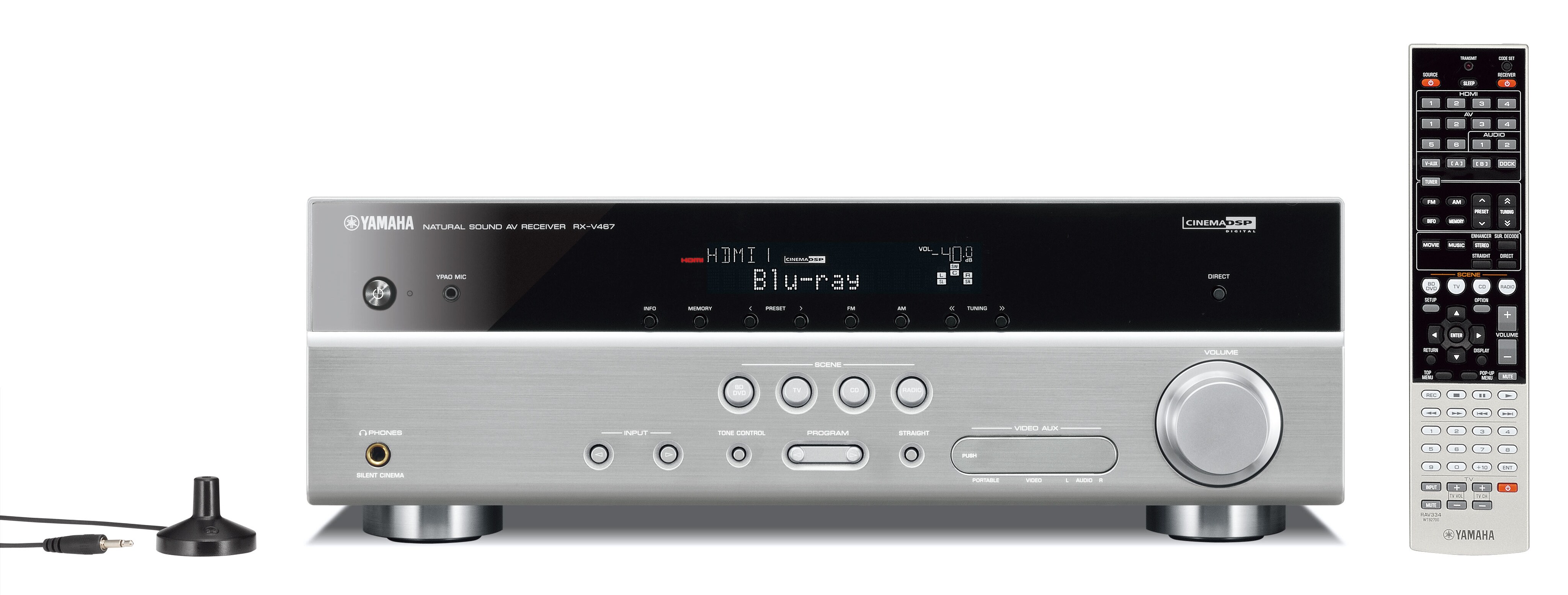 RX-V467 - Overview - AV Receivers - Products - Home Audio - Yamaha