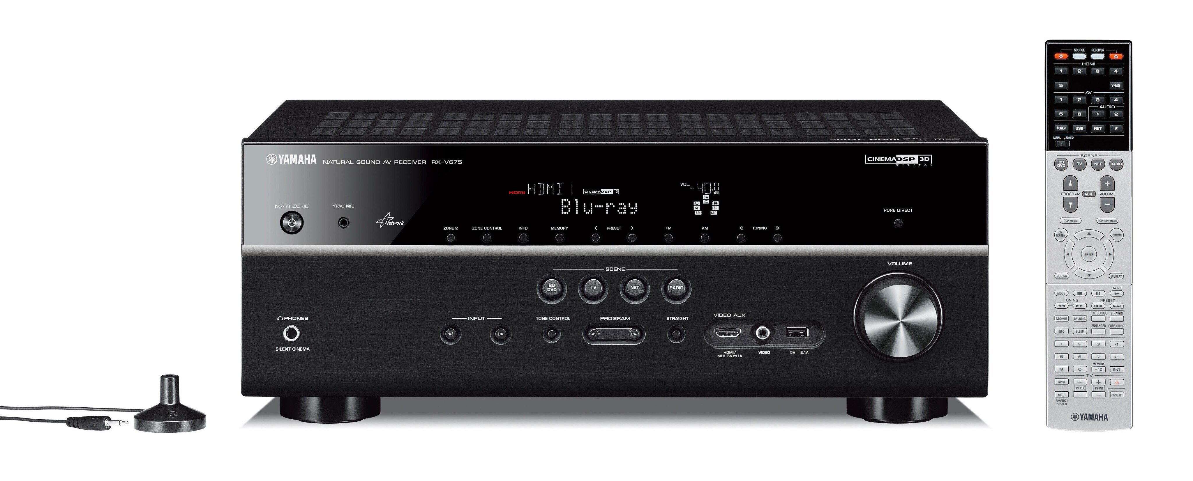 RX-V675 - Overview - AV Receivers - Products - Home Audio - Yamaha
