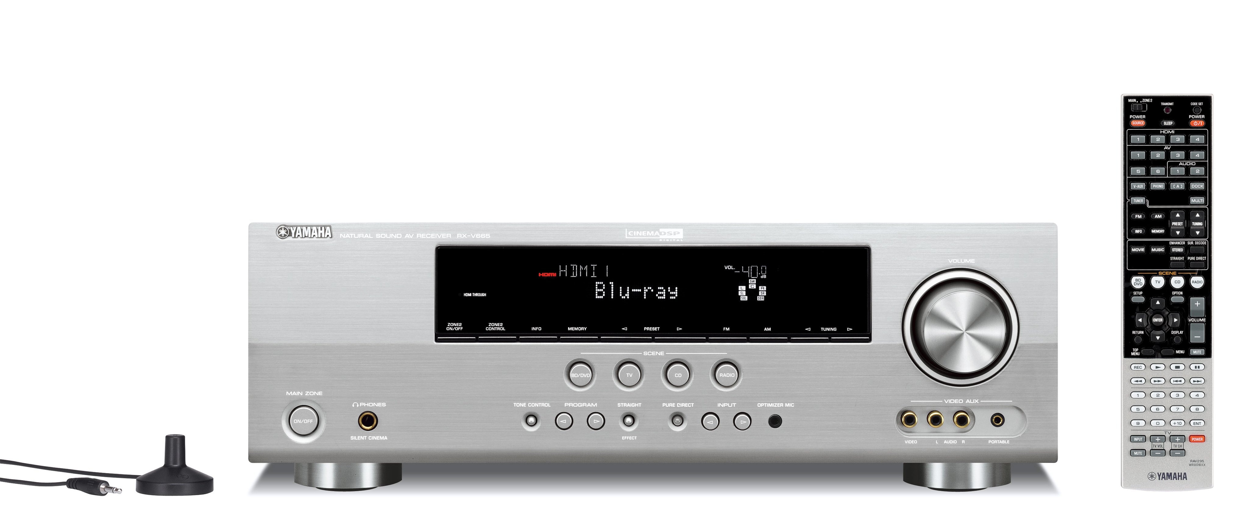 RXV665 Overview AV Receivers Audio & Visual Products Yamaha