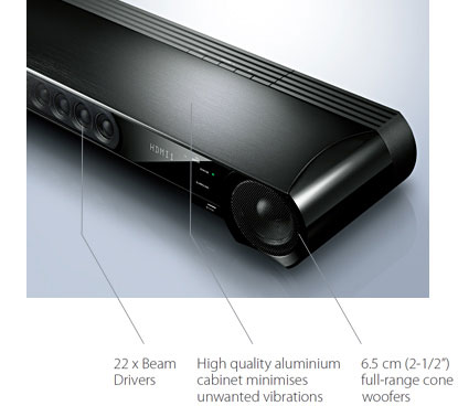 YAMAHA YSP-4300 サウンドバー ブラック 付属品完備 YSP-4300 - Overview - Sound Bars - Products - Home Audio - Yamaha