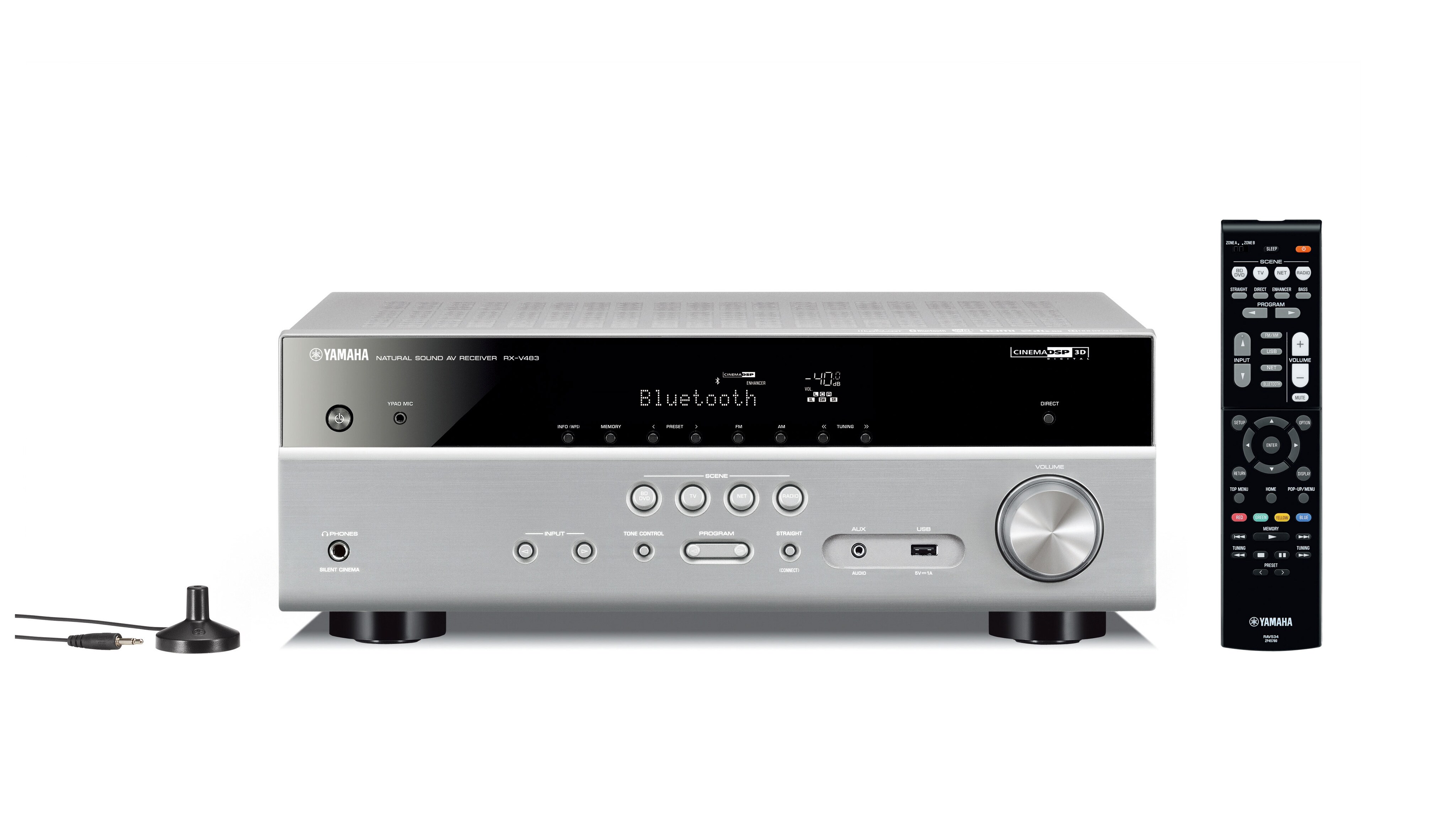 RX-V483 - Overview - AV Receivers - Products - Home Audio - Yamaha