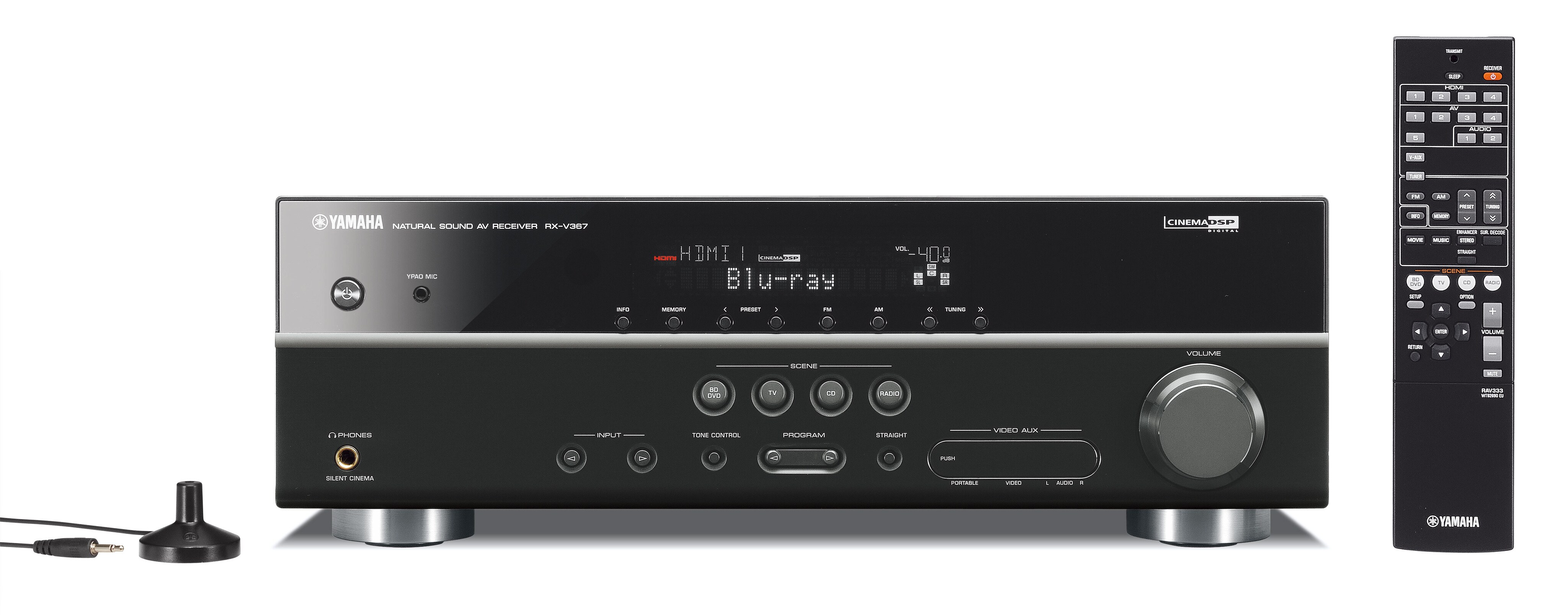 RX-V367 - Overview - AV Receivers - Products - Home Audio - Yamaha