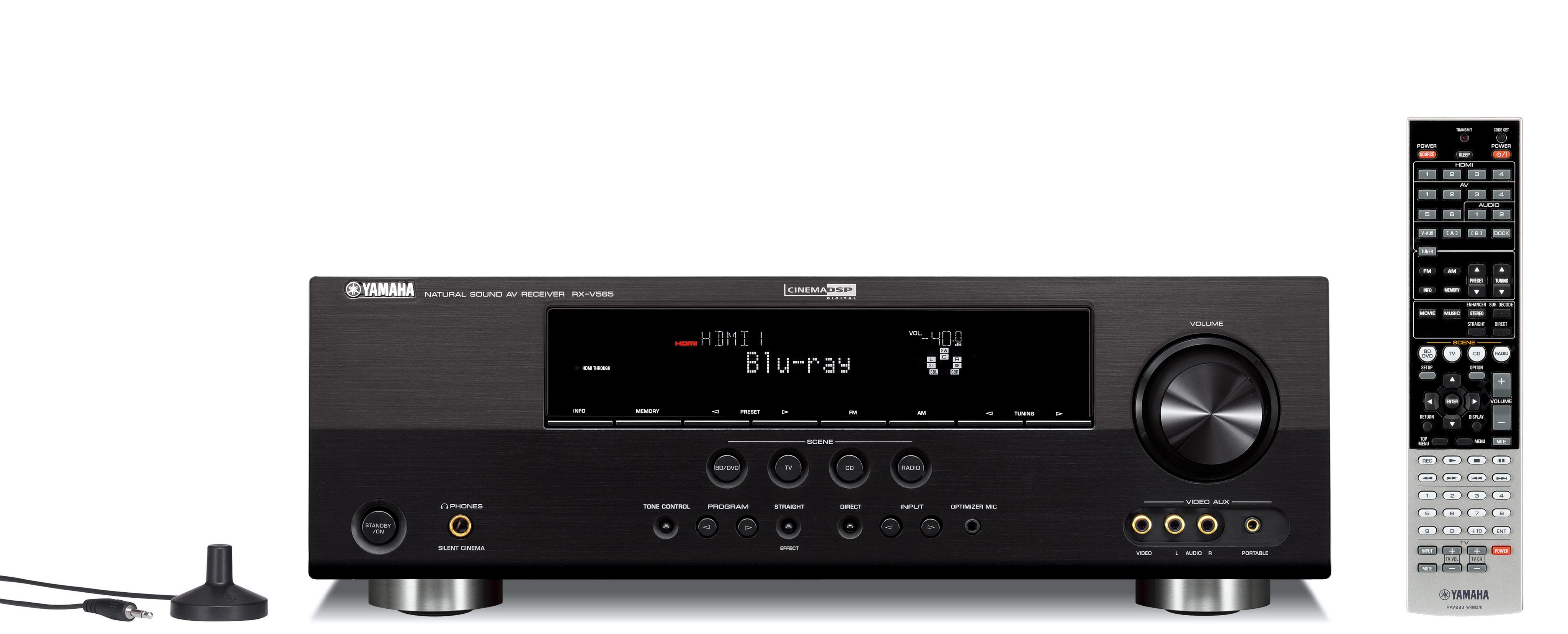 RXV565 Overview AV Receivers Audio & Visual Products Yamaha