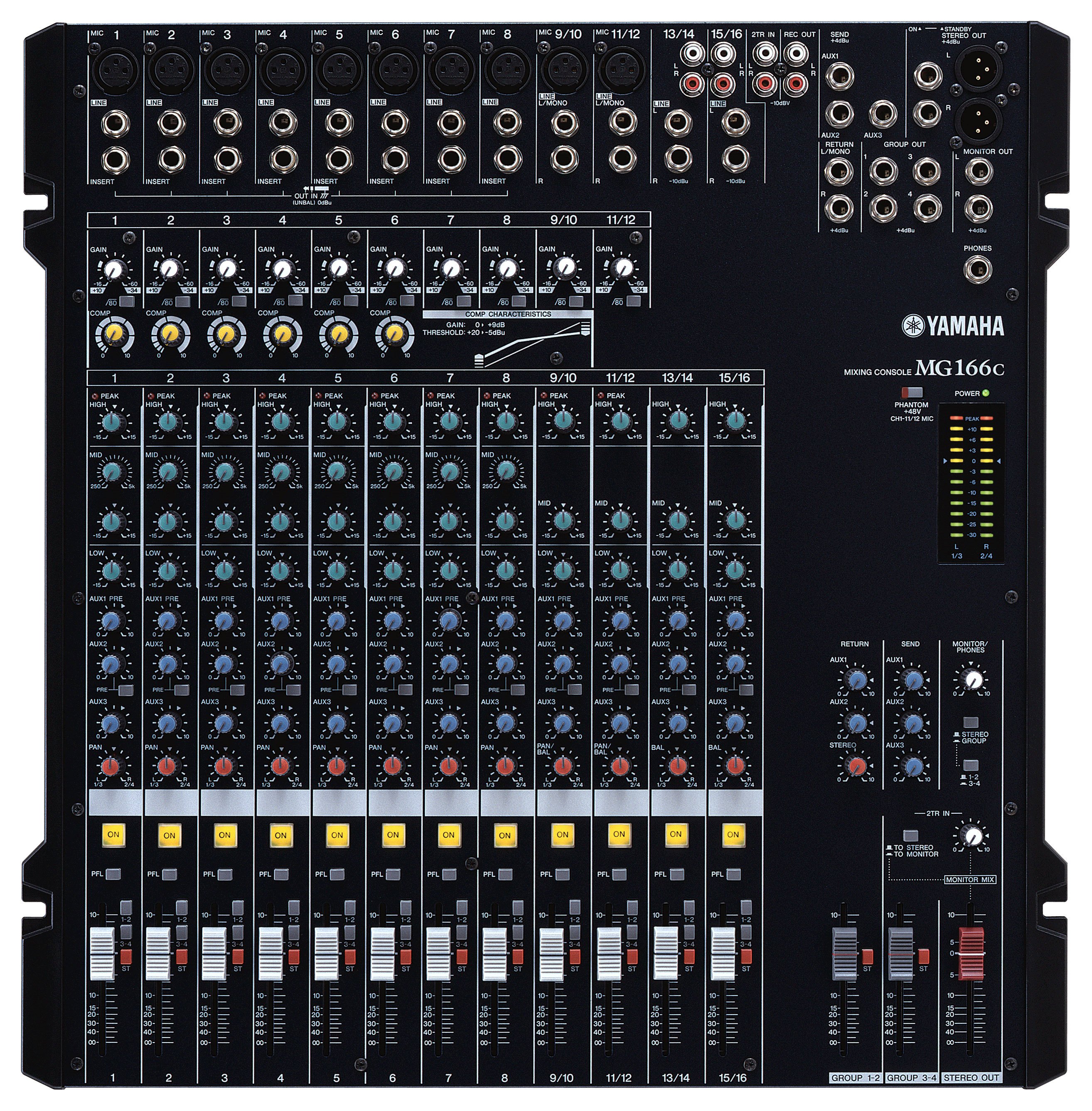 MG Series (C Models) - Overview - Mixers - Professional Audio 