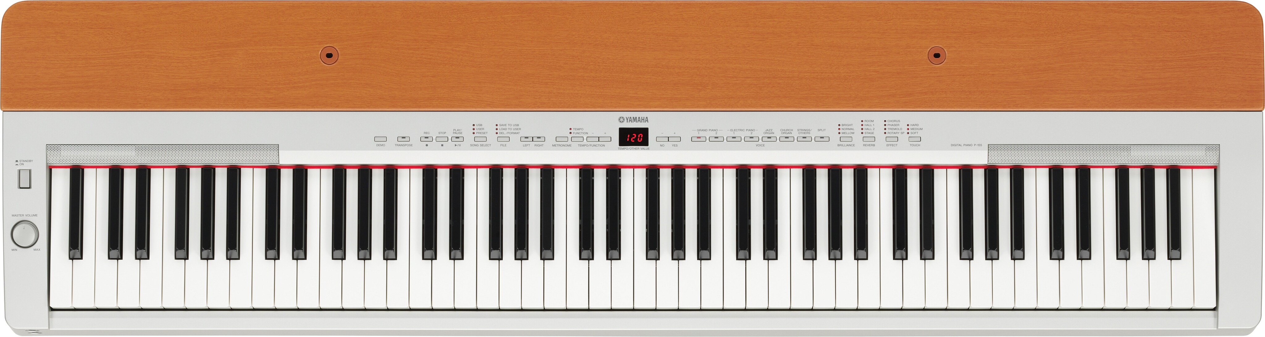 P-155 - Overview - P Series - Pianos - Musical Instruments 