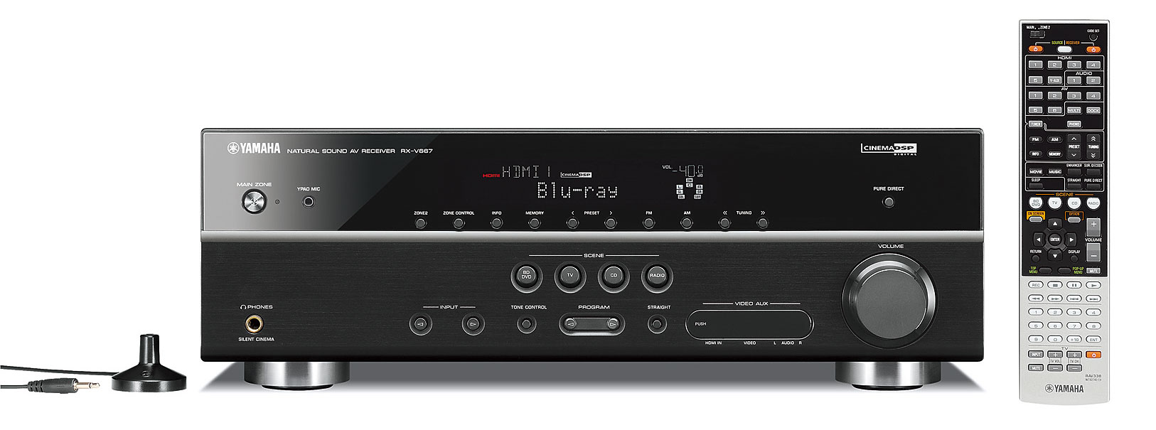 RX-V667 - Overview - AV Receivers - Products - Home Audio - Yamaha