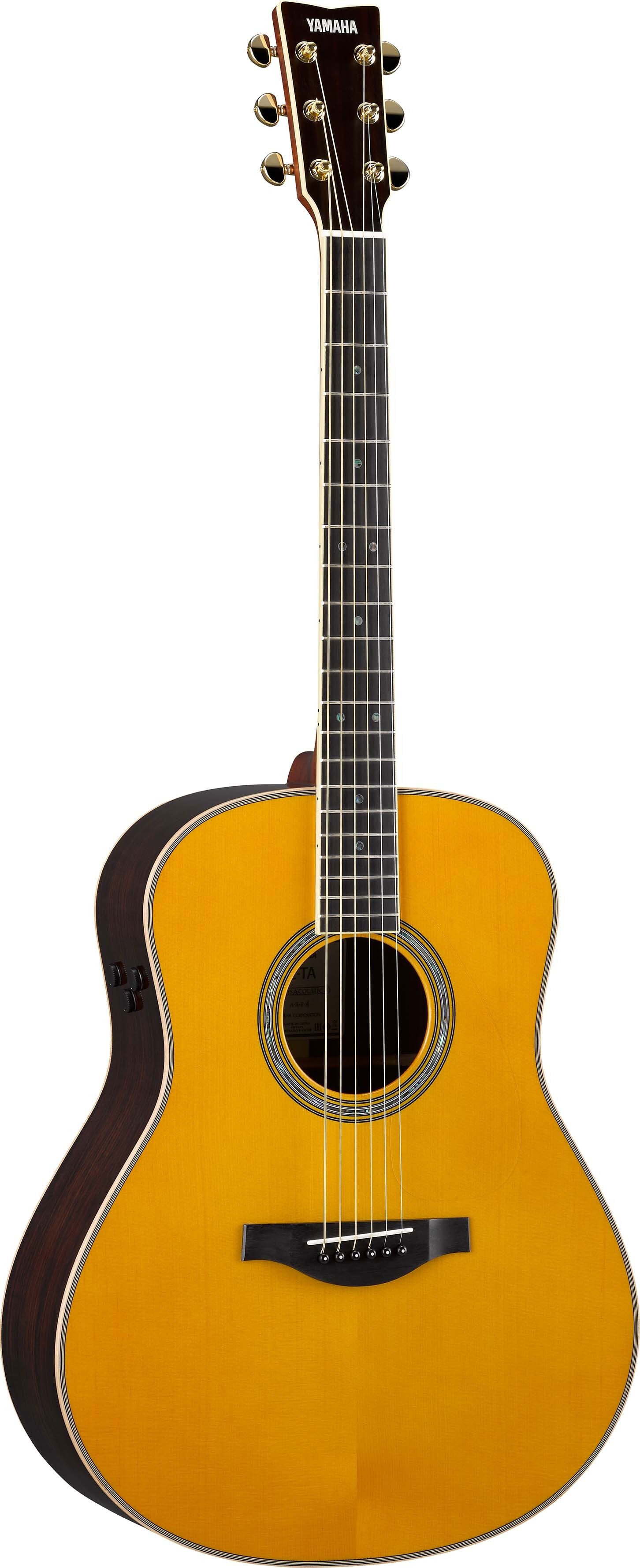 Yamaha LL-TA TransAcoustic ギター ケース付き TransAcoustic Guitars (1st Gen) - Overview - Acoustic Guitars