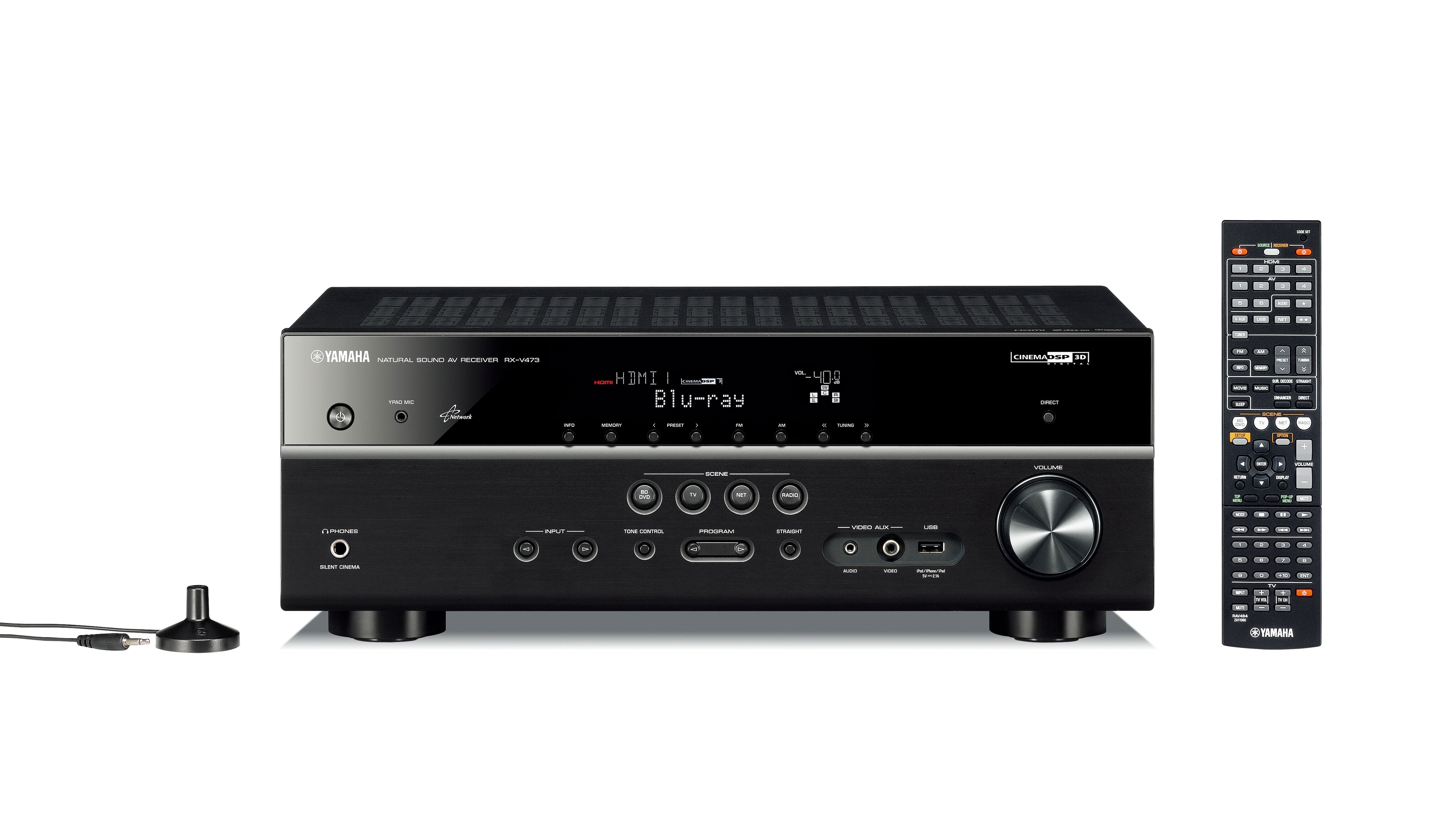 YAMAHA AVアンプ RX-V473 動作確認済み　リモコン、アンテナ付 RX-V473 - Overview - AV Receivers - Products - Home Audio - Yamaha