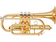 Bell: Gold brass, Finish: Gold lacquer