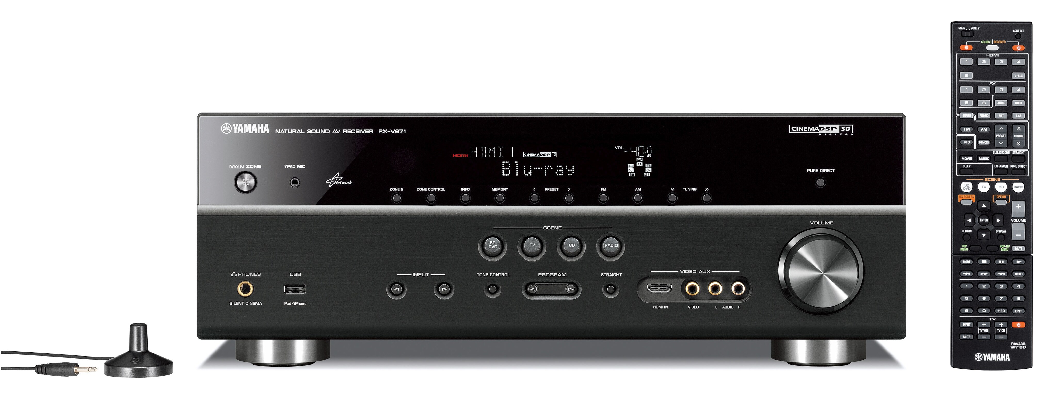 RX-V671 - Specs - AV Receivers - Products - Home Audio - Yamaha