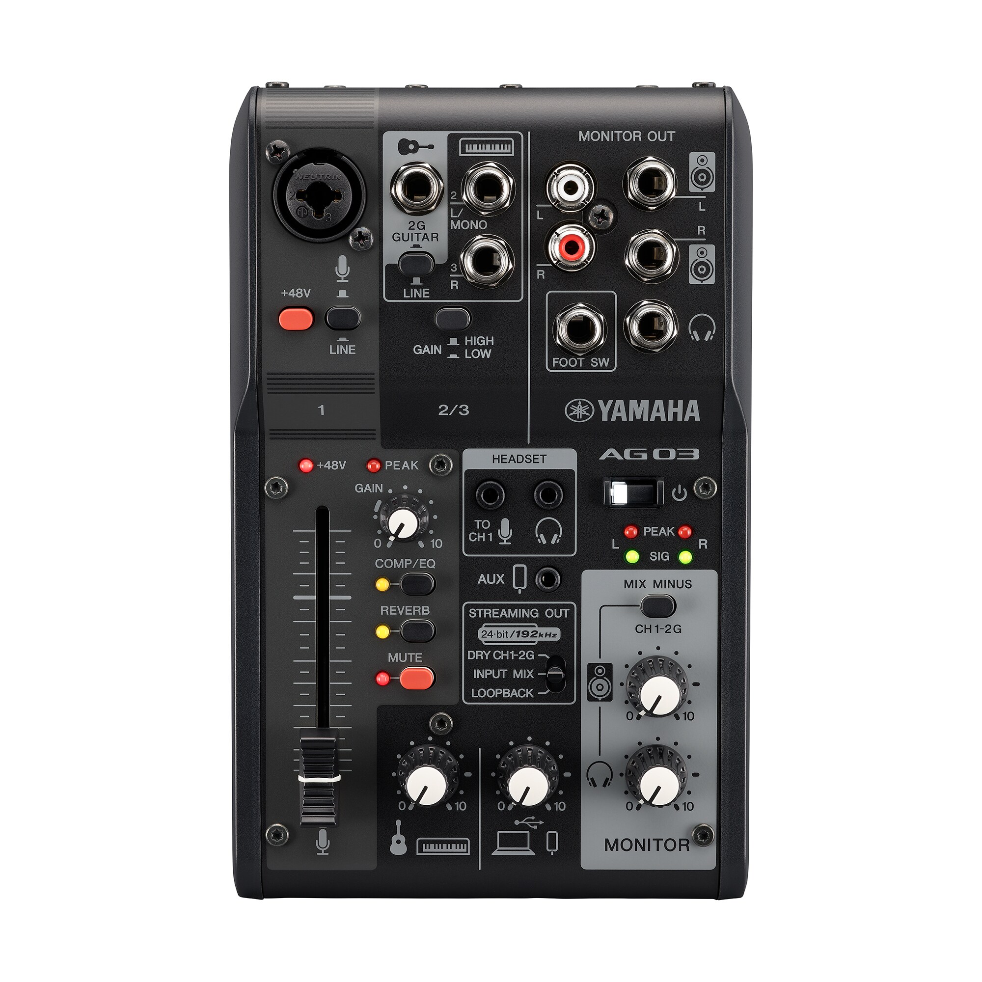 AG03MK2 - Overview - AG Series - Mixers - Products - Streaming