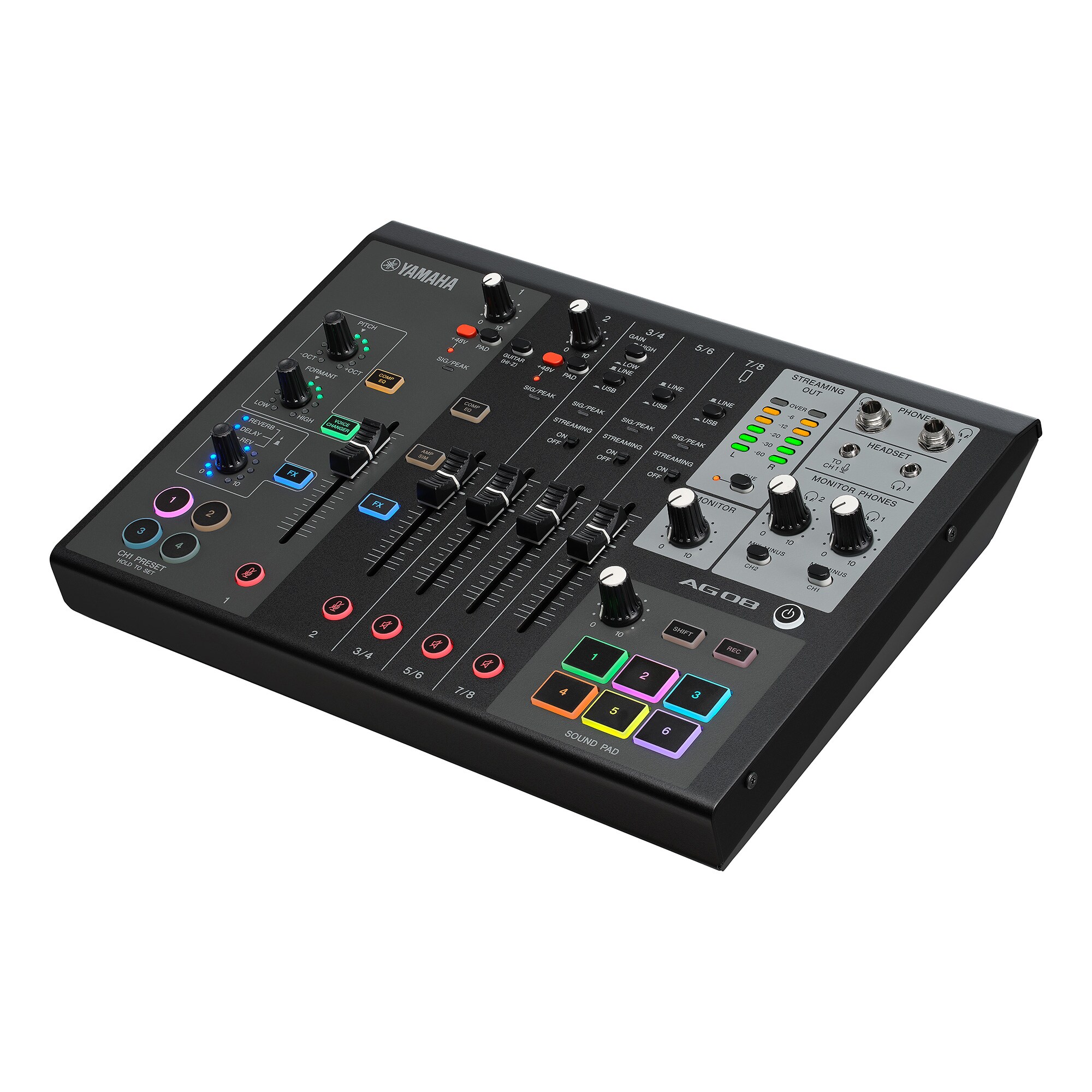 AG08 - Overview - AG Series - Mixers - Products - Streaming