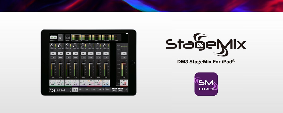 DM3 StageMix - Overview - Software & Apps - Products - Audio
