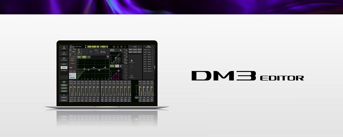 Yamaha DM3 Editor