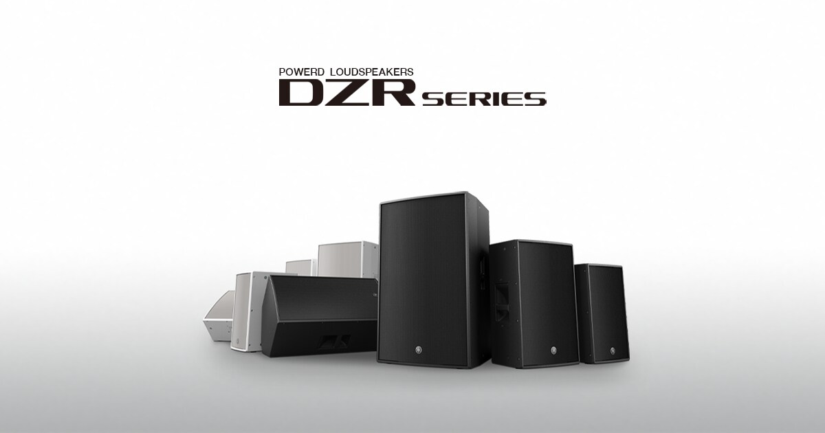 DZR Series - Specs - Speakers - Products - Portable PA - Yamaha