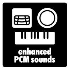 Add depth and ambience with natural PCM sounds.
