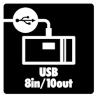 Record all drum, trigger and track channels via USB.