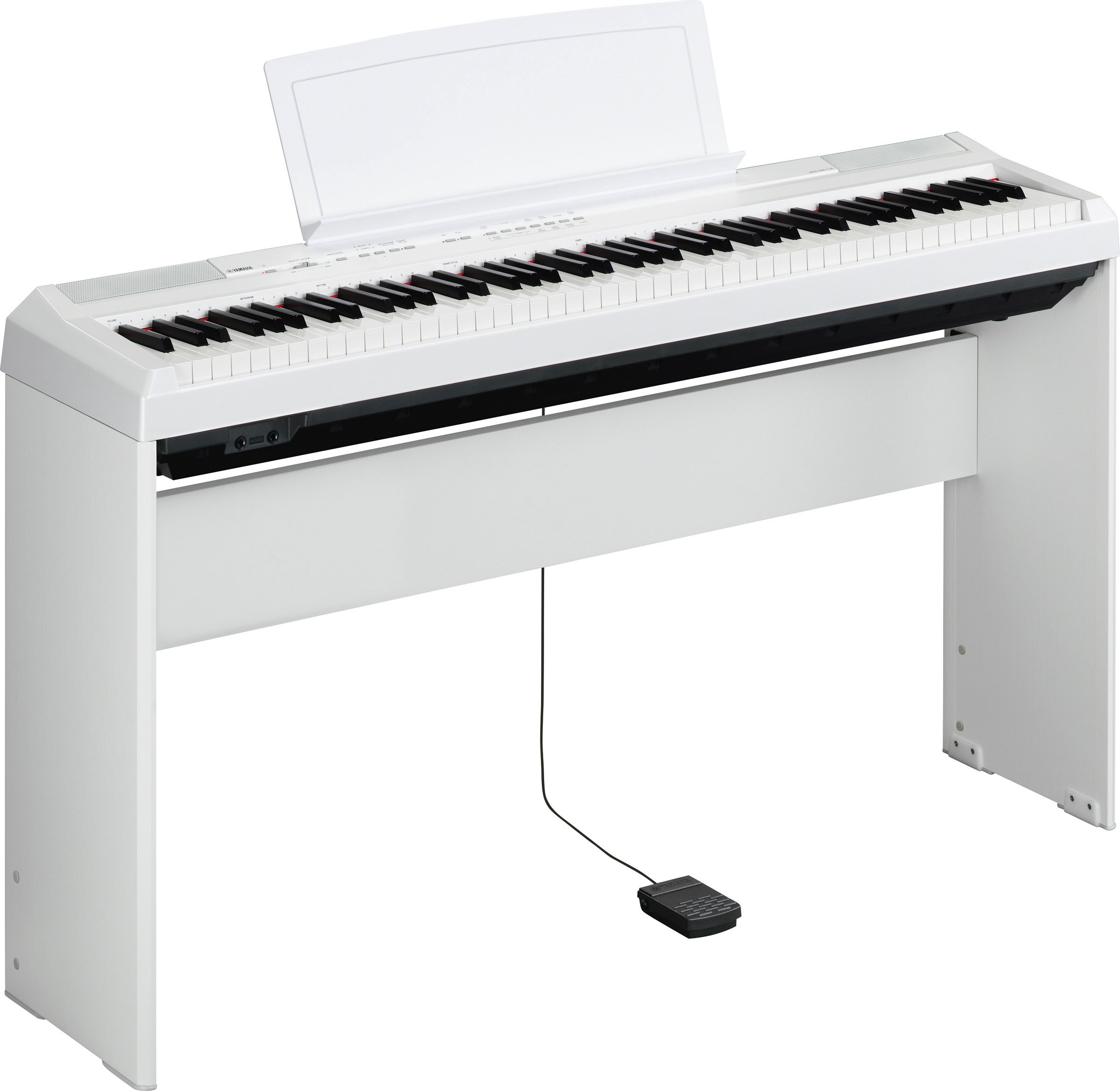 美品! ヤマハ 電子ピアノ P-105WH  ホワイト 88鍵盤ヤマハ