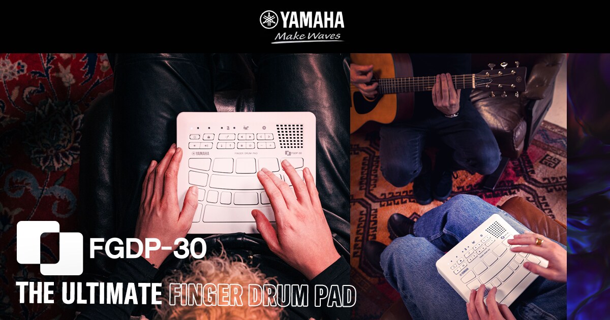 FGDP-30 - Overview - Finger Drum Pads - Products - Drums - Yamaha
