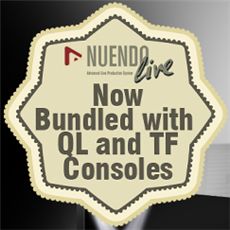 Nuendo Bundled with Yamaha TF and QL Series 