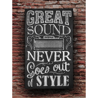 THE SOUND SAYS IT ALL