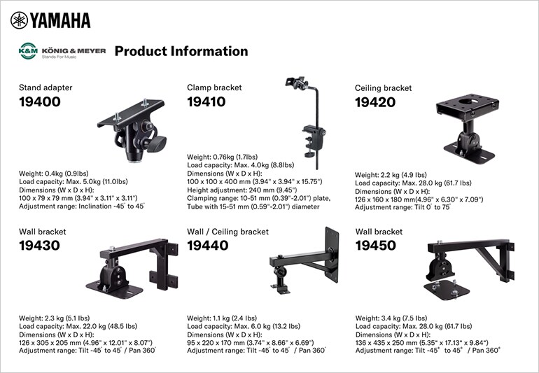 König & Meyer General Bracket