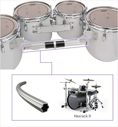 Hexrack II tenor frame