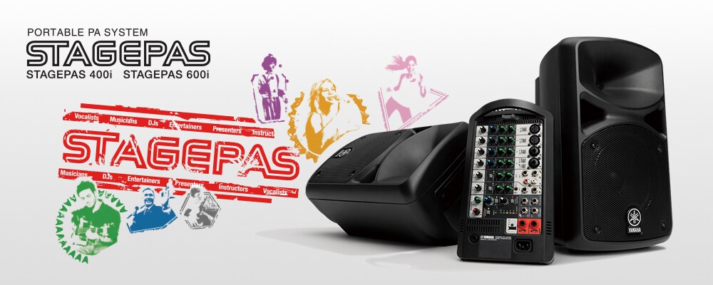 STAGEPAS 400i, 600i - Overview - Portable PA Systems - Products