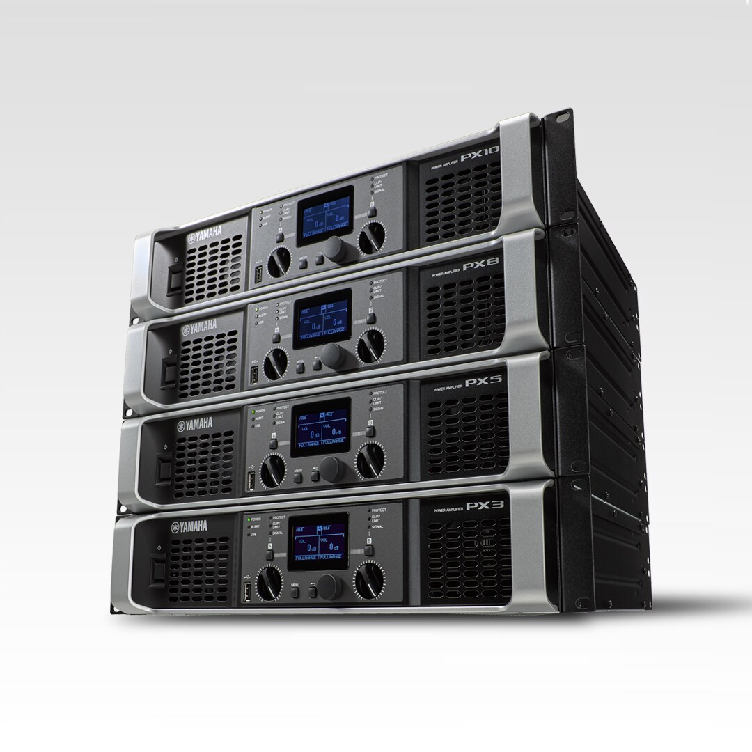 PX Series - Overview - Power Amplifiers - Products - Audio