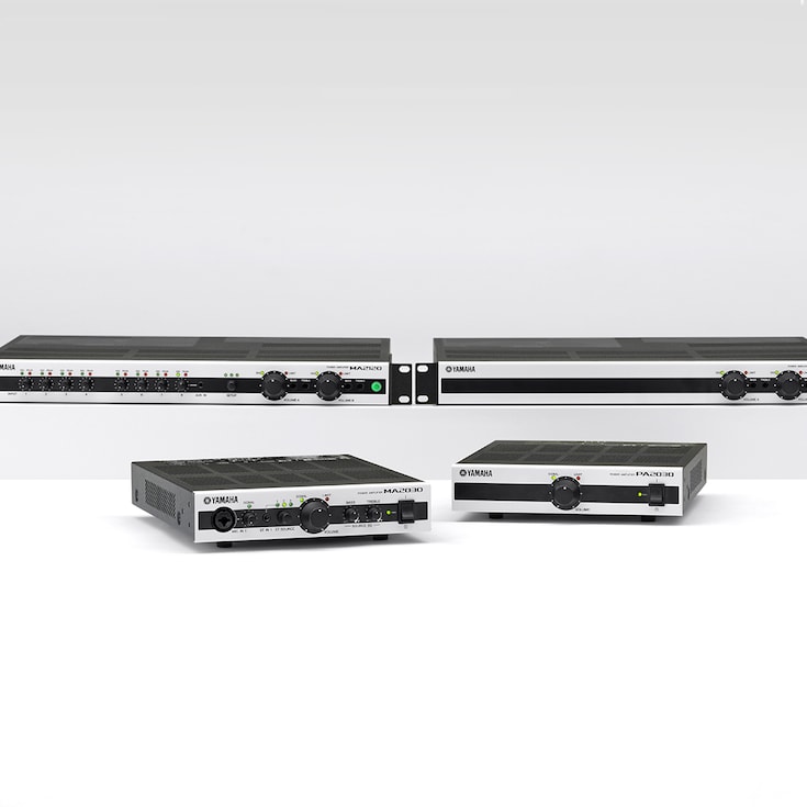 Yamaha Stereo Power Amplifiers MA/PS Series