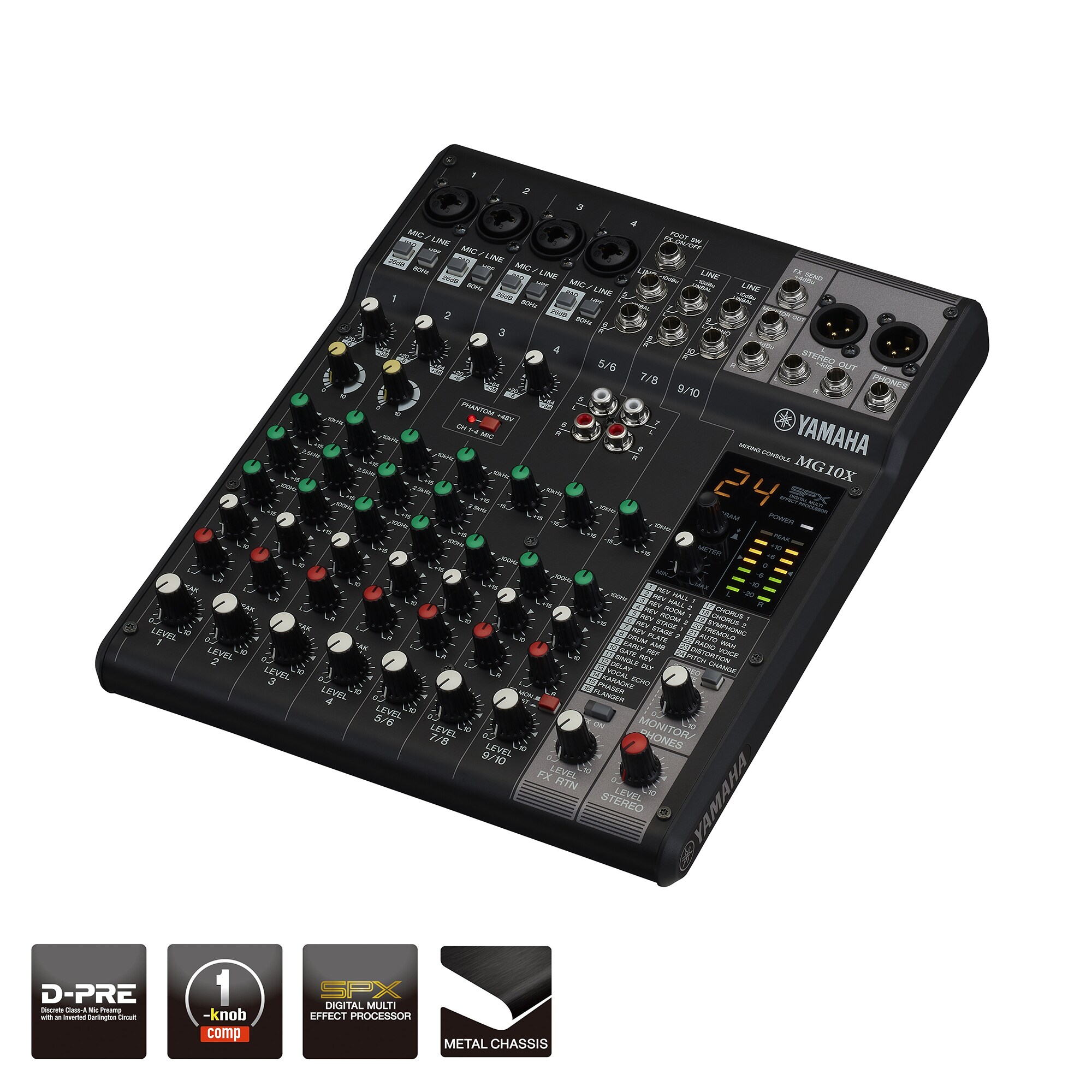 MG Series - Overview - Mixers - Products - Portable PA - Yamaha