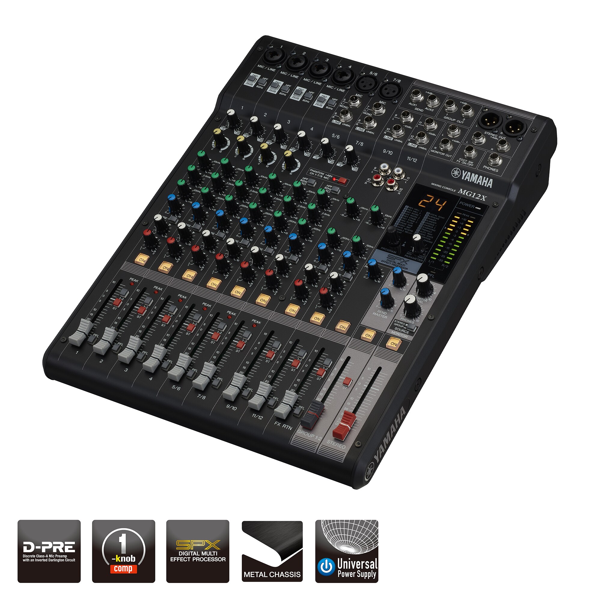 MG Series - Overview - Mixers - Products - Portable PA - Yamaha