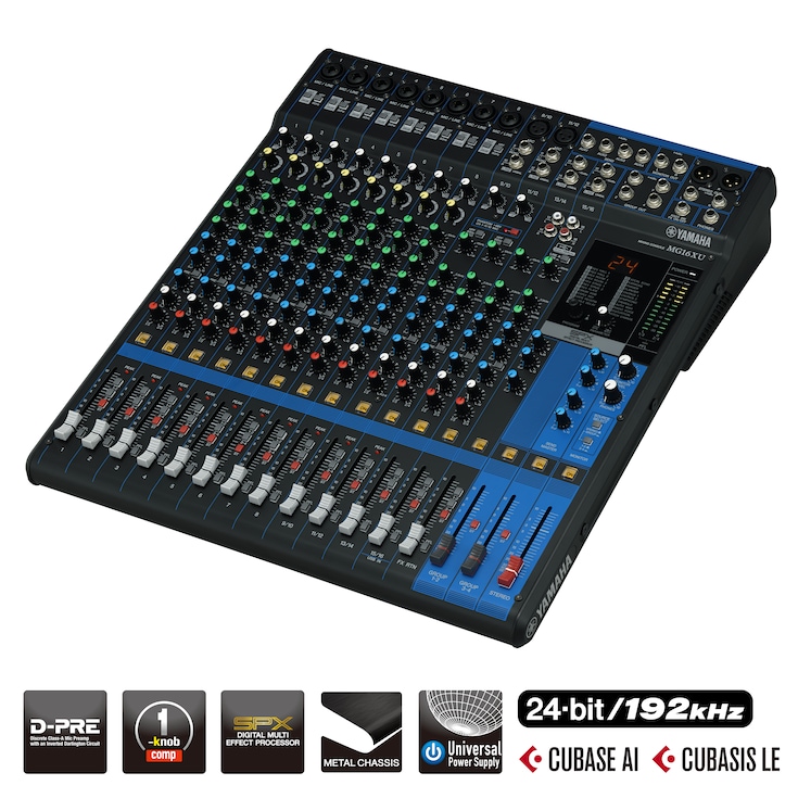 MG Series - Overview - Mixers - Professional Audio - Products