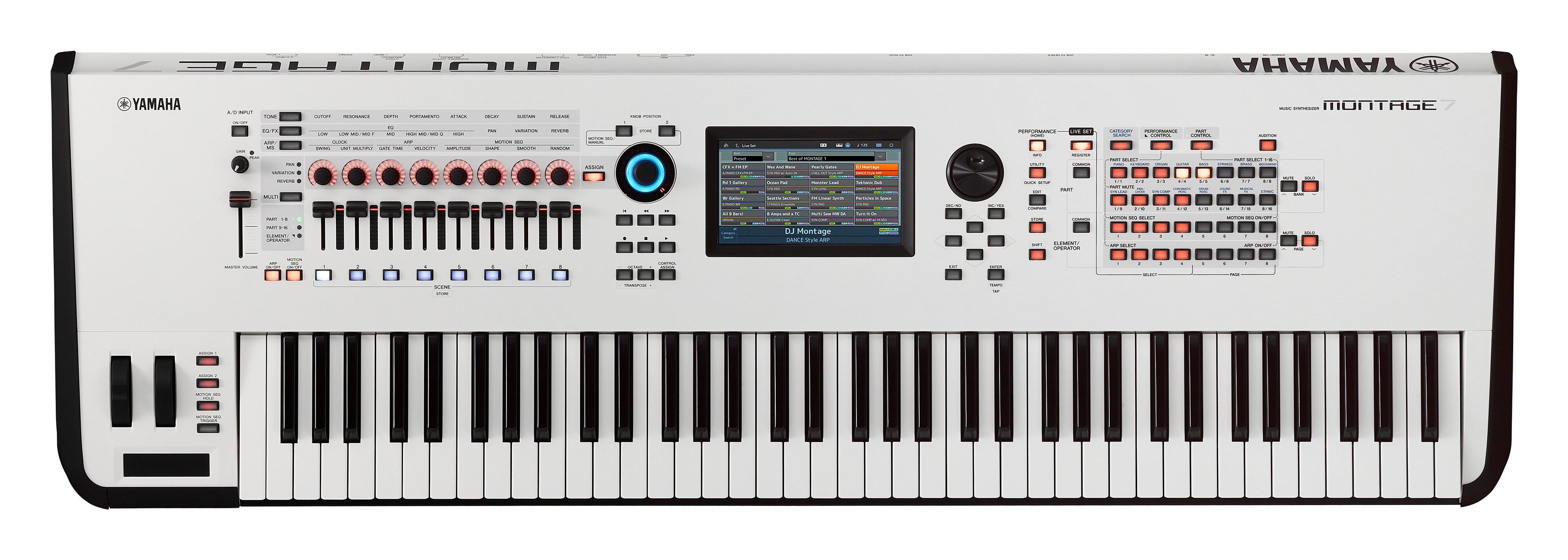 MONTAGE - Overview - Synthesizers - Products - Keyboard
