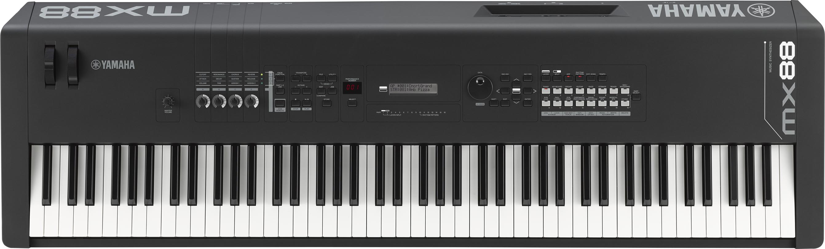 Yamaha MX88 シンセサイザー MX88 - Overview - Synthesizers - Products - Keyboard Instruments