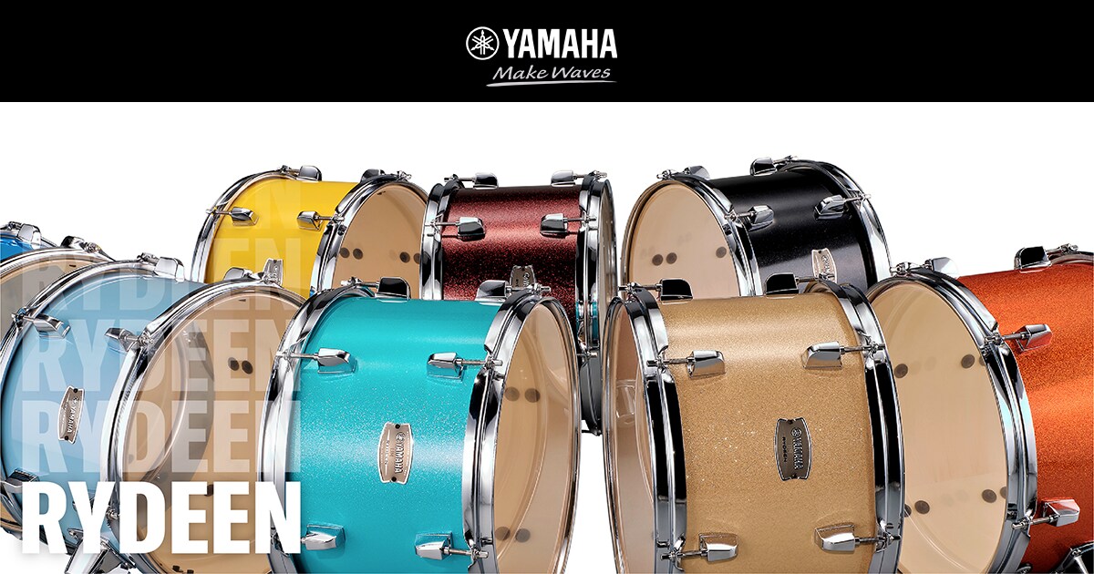 RYDEEN - Overview - Drum Sets - Products - Drums - Yamaha - Canada