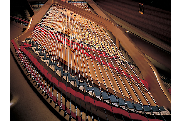 A photo of a Yamaha concert grand piano, CFIIIS