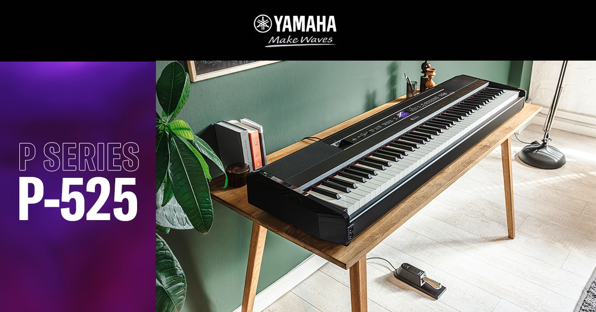 Yamaha P-525 デジタルピアノ P-525 - Overview - P Series - Pianos - Musical Instruments