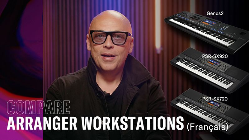 Yamaha PSR-SX720 61鍵 シンセサイザー PSR-SX720 - Overview - Arranger Workstations - Keyboard