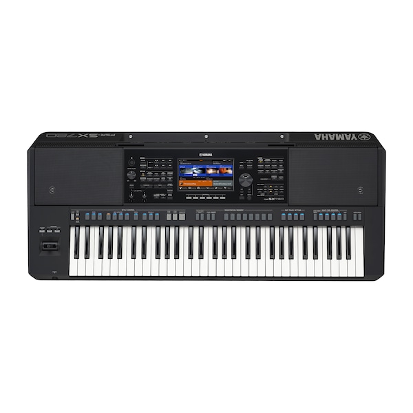 Yamaha Arranger Workstation PSR-SX720 overhead view