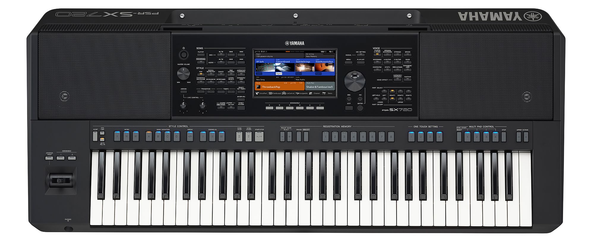 PSR-SX600 - Specs - Digital and Arranger Workstations
