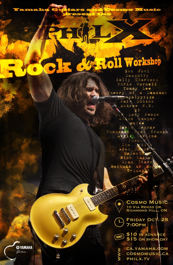 PhilX Rock & Roll Workshop