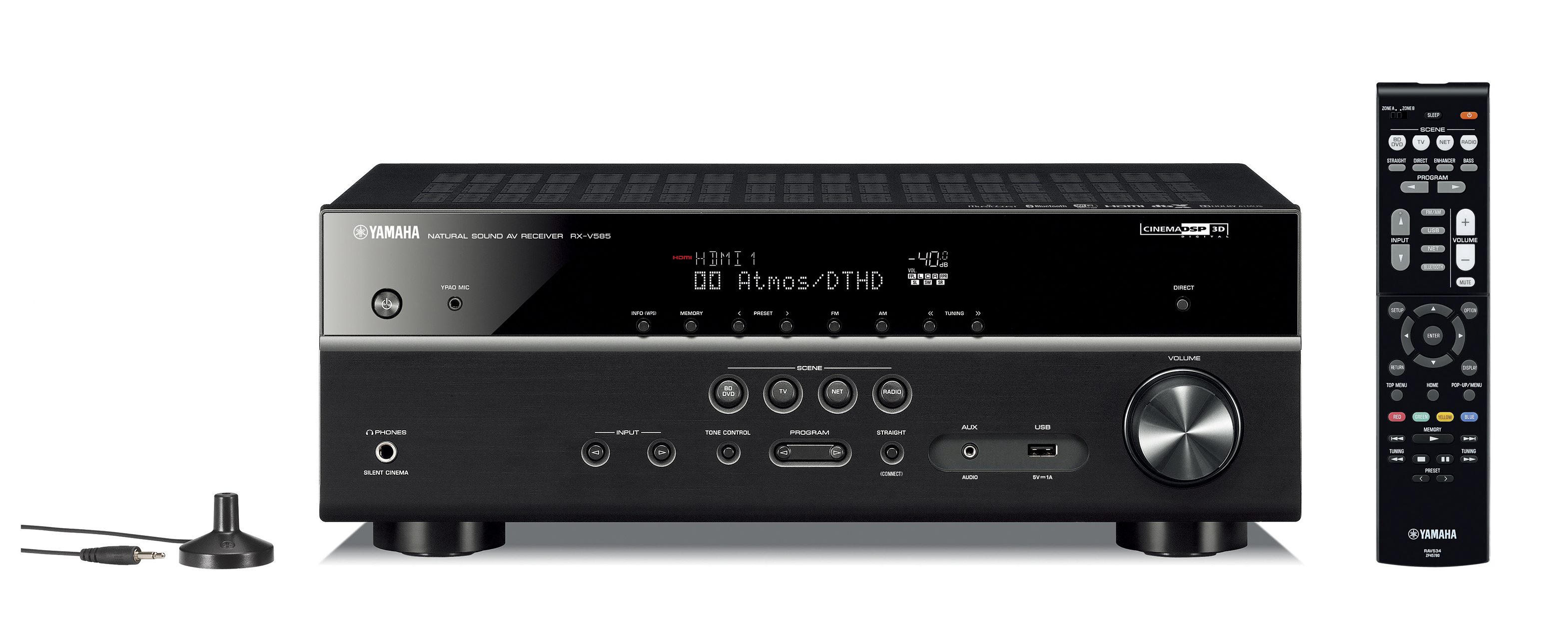 RX-V585 - Overview - AV Receivers - Audio & Visual - Products