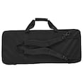Rear side of MODX M soft case viewed from the side, showing material texture and structural details.